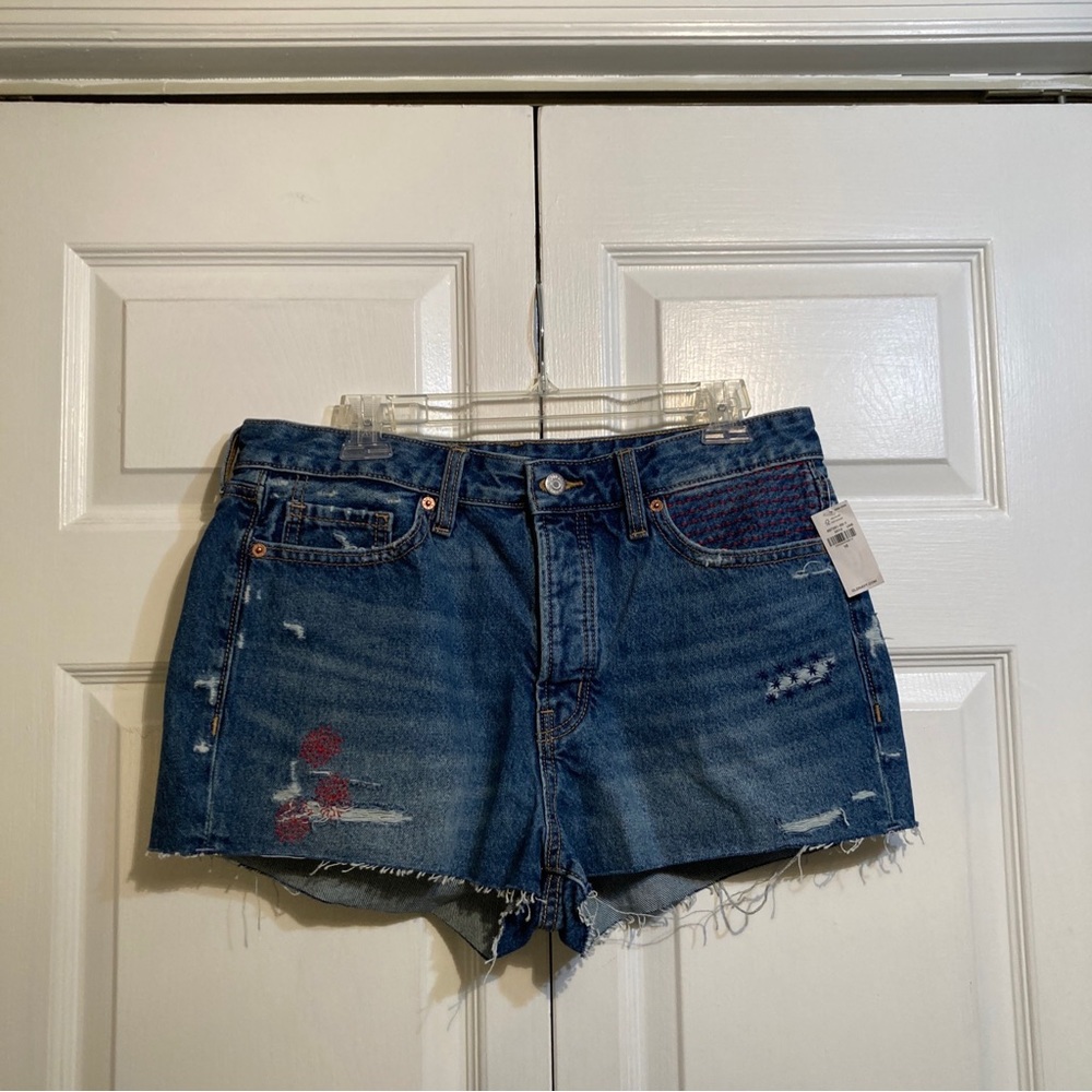 NWT Old Navy O.G. High Rise Women's Jean Shorts Size 10 Denim